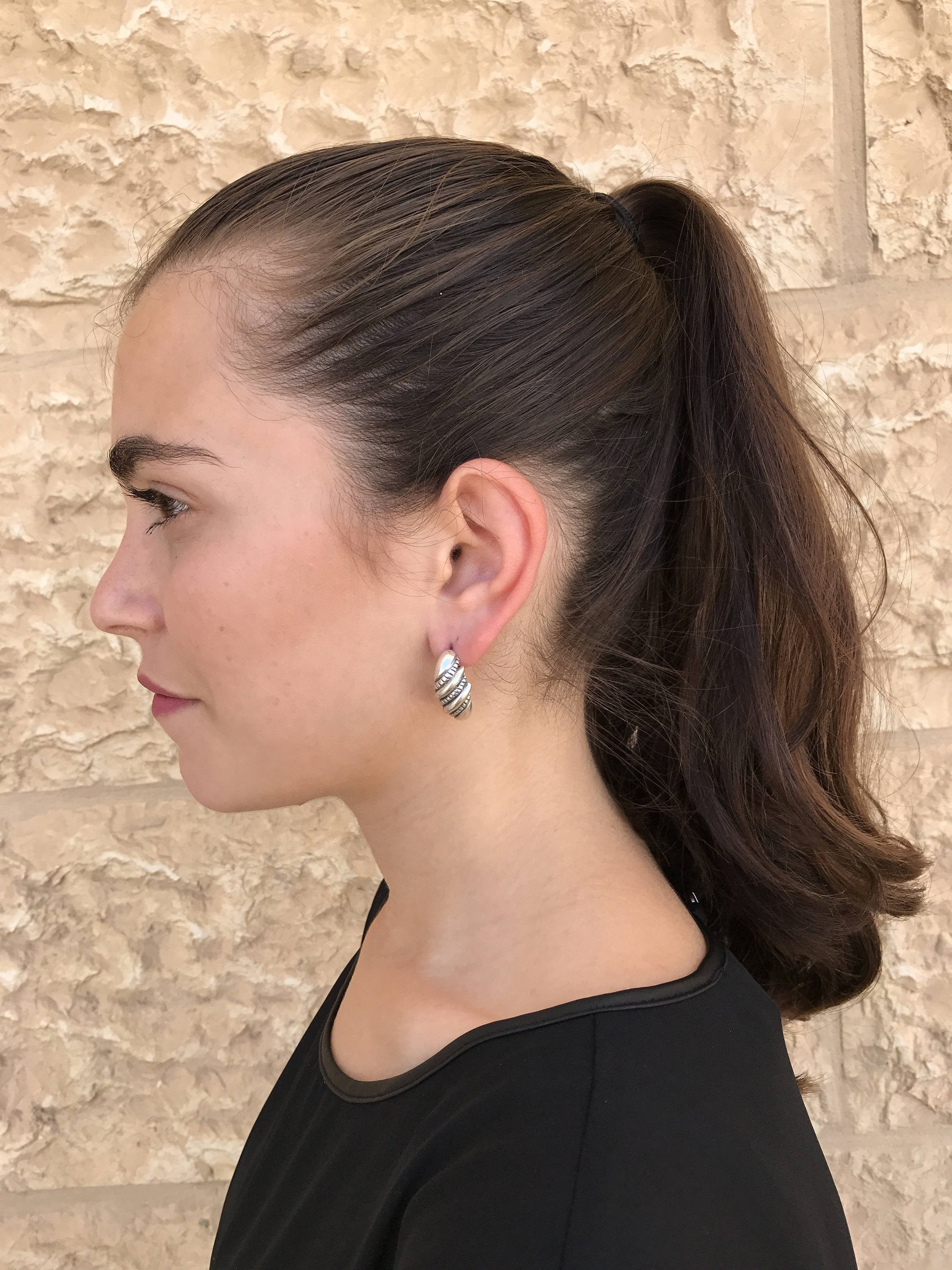 VOQ Silver Color Tulip Earrings Delicate Sweet Fashion Rose Flower Women  Designer Earrings - AliExpress